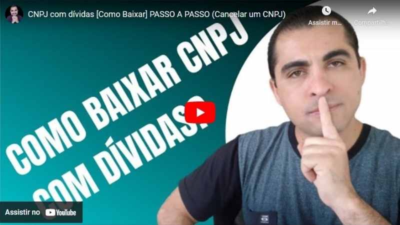 Como Baixar um CNPJ com Dívidas Passo a Passo